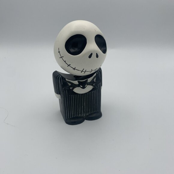 Disney The Nightmare Before Christmas Stubby Jack Skellington Bobblehead Figure - Picture 1 of 8